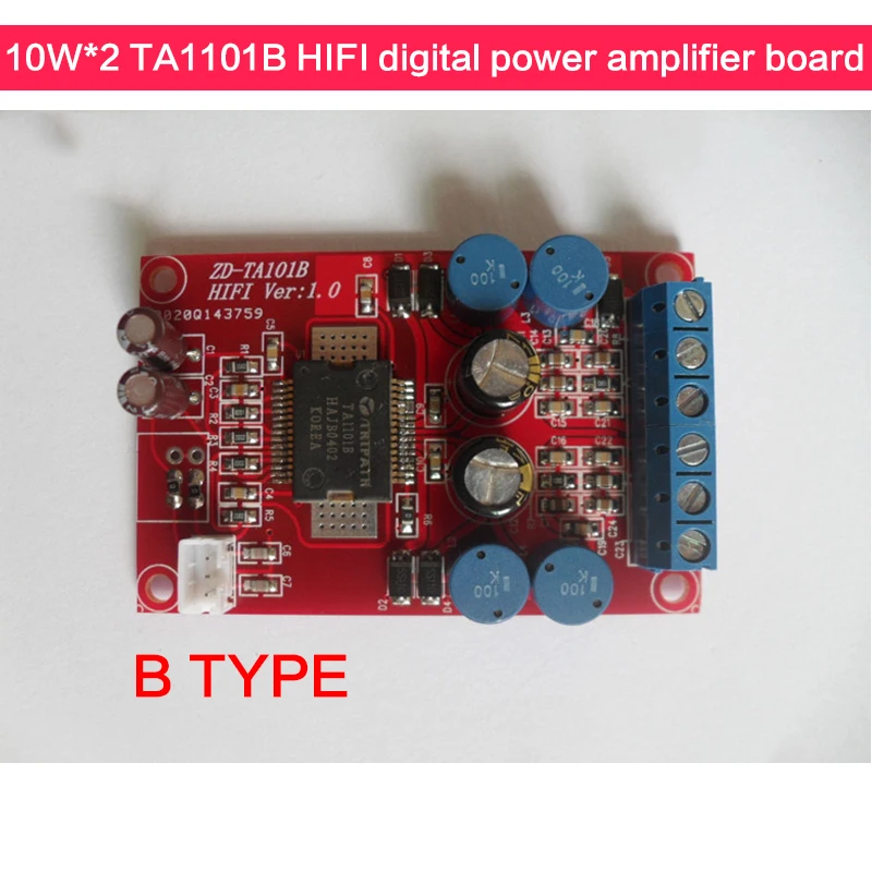 Dc812v 10w*2 Ta1101b Class T Power Amplifier Board Diy Hif Sound