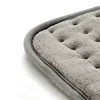 220-240V 100W 40*30cm Microplush Electric Heating Pad for Abdomen Waist Back Pain Relief Winter Warmer 3 Heat Controller EU Plug 3