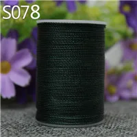 S078 YL045 Круглый витой вощеный полиэстер нить для кожаного ремесла - Color: S078