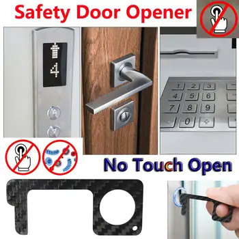 

Non-contact Safety Door Opener Hygienic Door Handle EDC Door Opener Key Door Handles Clean-Key Protection Tool No Touch