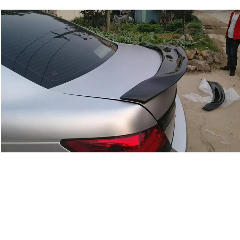 Для Honda Accord спойлер 2008 09 10 11 12 2013 год Настоящее глянцевое углеродное волокно