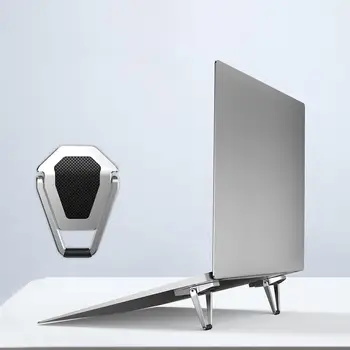 

Laptop Computer Metal Material Invisible Bracket Tablet Base Practical Portable Notebook Cooling Bracket