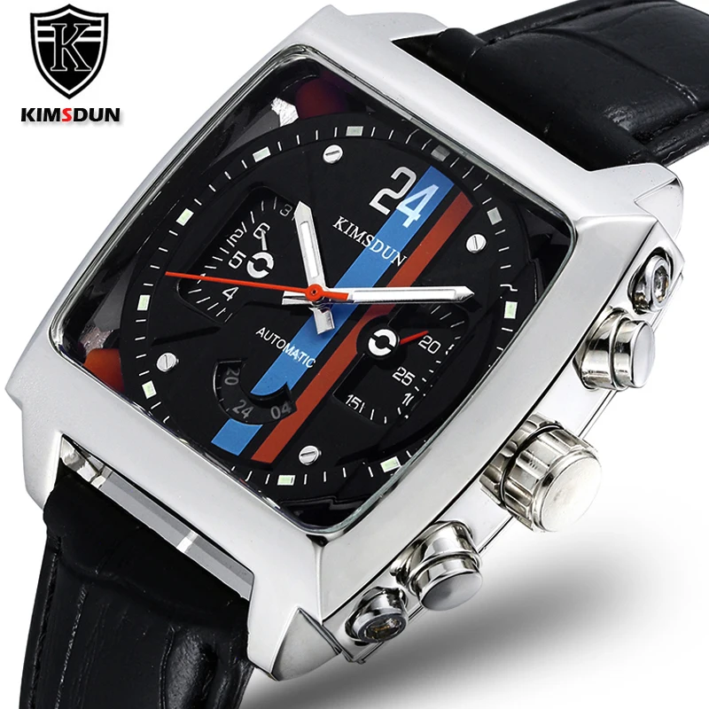 

Race Men's Watches Mens Watches Top Brand Luxury Black Automatic Mechanical Sport Watch Men Wirstwatch Tourbillon Reloj Hombres
