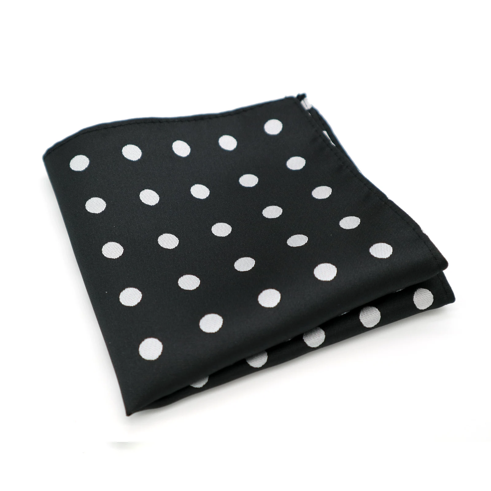 F063 DOTS 61-80 винтажные мужские шелковые носовые платки с узором пейсли в полоску, в горошек, карманные квадраты для костюмов, курток, свадеб, вечеринок, бизнеса - Цвет: F063 DOTS