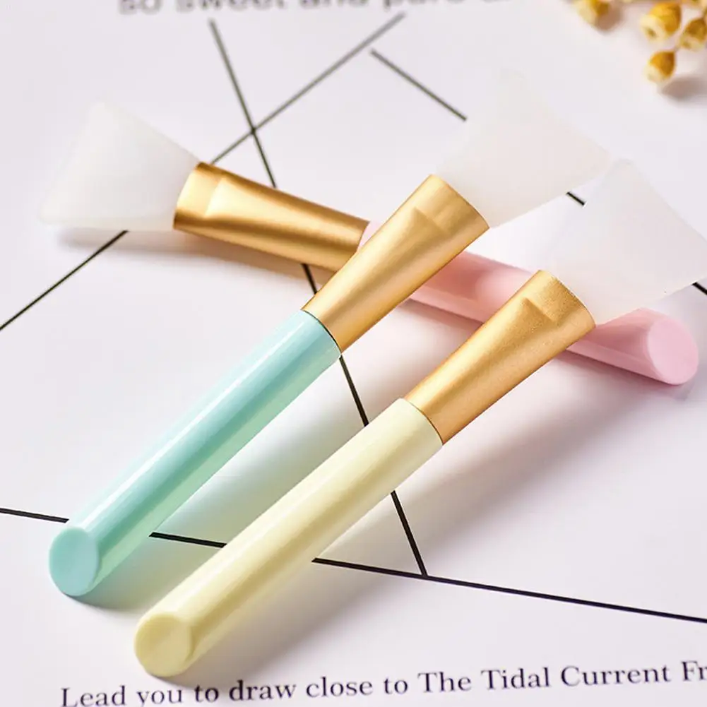 

1pcs Multi-Function Soft Hair Wooden Handle Mask Brushes Mud up Cosmetic Brush Brushes Mixing Face Foundation Make Tools