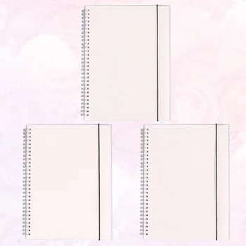 

3pcs Notebook A6 Side-spiral Creative Jotter Notepad Notebook Diary Book for Students Office School