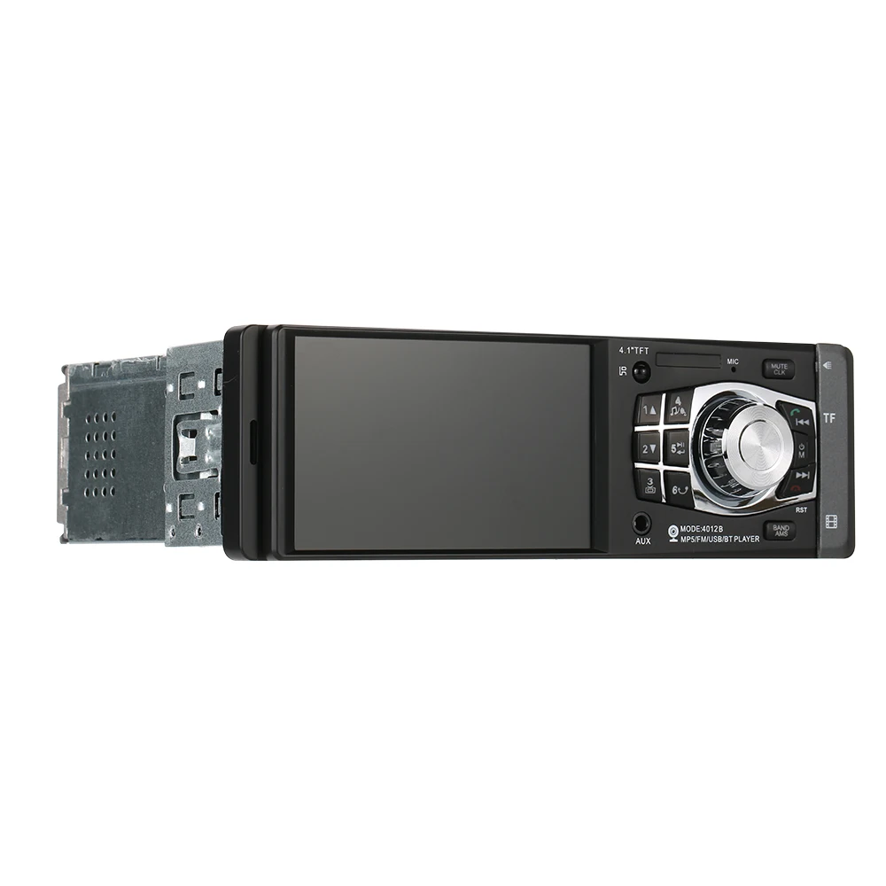 Flash Deal Universal 4.1" 1 Din Car Audio Auto Radio Stereo MP5 Player FM BT 2.0 Support Rear View Camera USB Steering Wheel Remote Control 24