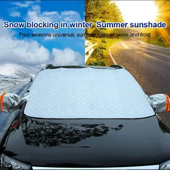 

Ice Frost Snow Dust Protector Protector Awnings windshield snow CoversCar Windscreen Window Screen Cover