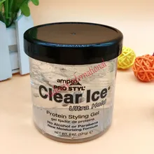 Ampro прозрачный лед ультра удерживает белок гель для укладки 6 унций/171 г