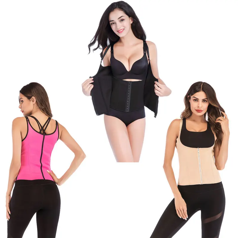 

Womens Shaper Unisex Waist Trimmer Tummy Slimming Belt Body Shaper Waist Trainer Woman Corset Shaper XS-4XL