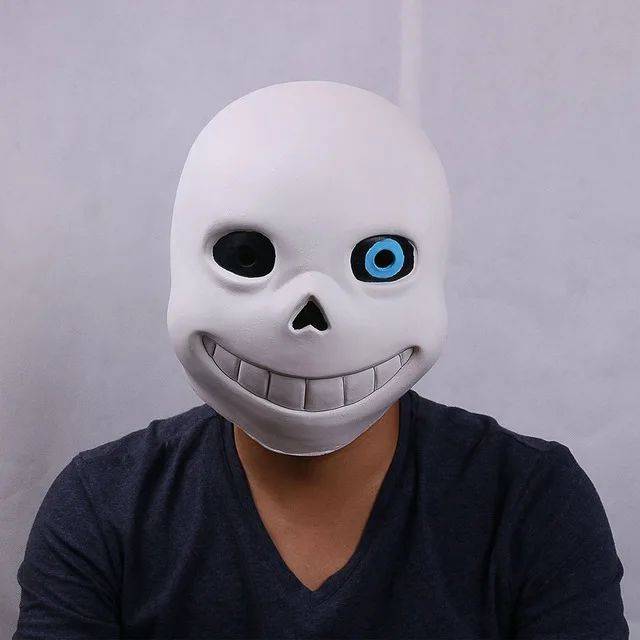 Красный Игра Undertale маска косплей дети Adlut светящиеся маски Хэллоуин Необычные мяч без латексные шлемы реквизит - Цвет: Красный