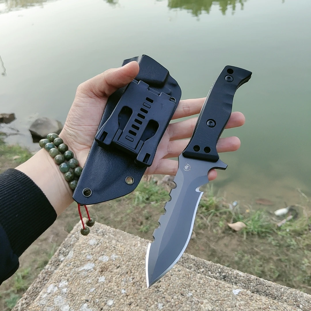 Kukri Fixed Blade Machete Tactical Hunting Knife Military Combat Slaughter Self Defense Knives Survival Camping Tool | Инструменты