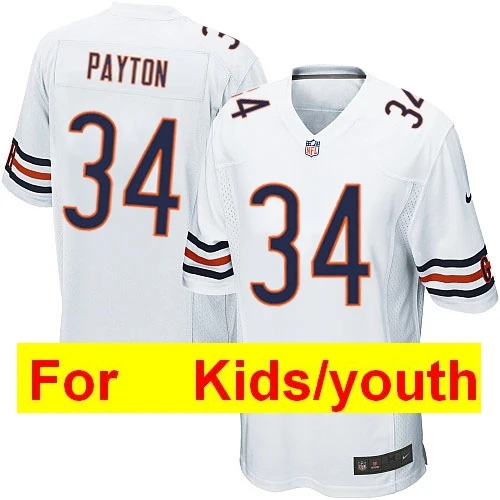 Chicago Khalil Mack Walter Payton Mitchell Trubisky Roquan Smith Howard Brian Urlacher игровая цветная спортивная одежда - Цвет: Красный