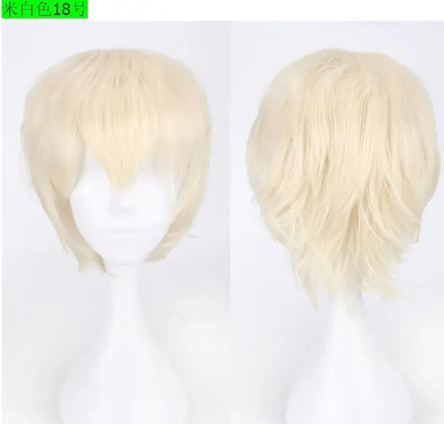 30CM 20 Colour Game Persona 5 Kurusu Akira Short Wig Cosplay Costume Heat Resistant  Hair Joker Amamiya Ren Men Wigs R