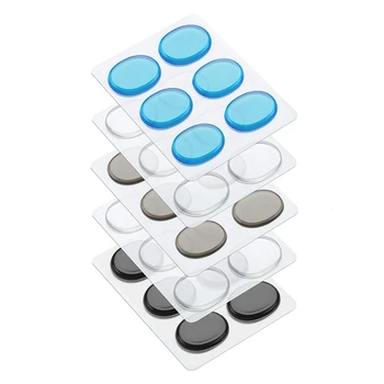 

30 Piece Drum Shock Absorber Gel Pad Silicone Drum Dampening Gel Pad Non-Toxic Soft Drum Shock Absorber for Drum Tone Control