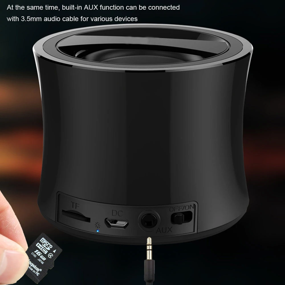 X5 металлический сабвуфер Bluetooth динамик мини бас мобильный телефон ноутбук беспроводная карта динамик Портативный HIFi музыкальный плеер