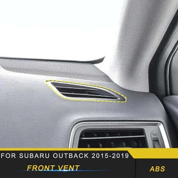 

For Subaru Outback 2015-2019 Car Styling Front Small A/C Air Vent Outlet Panel Cover Trim Sticker Interior Accessories