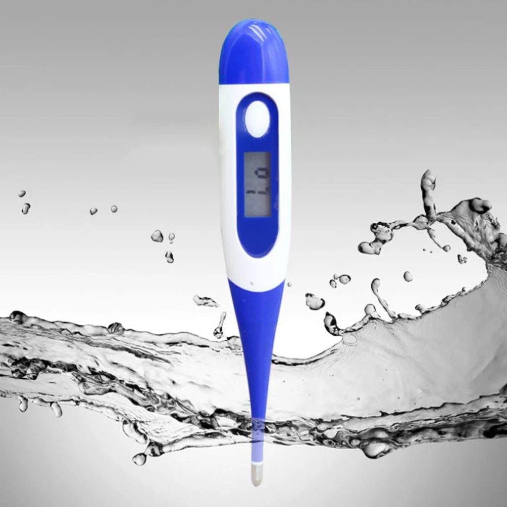 Home Digital LCD Display Ear Oral Underarm Thermometer Medical Thermometer For Baby Children Adults Fahrenheit Waterproof