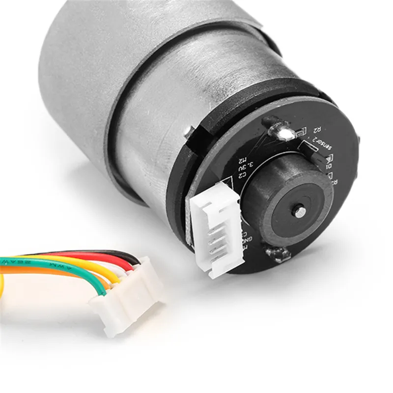 DC 12V 320rpm кодирование редуктор мотор электрический мотор коробки передач