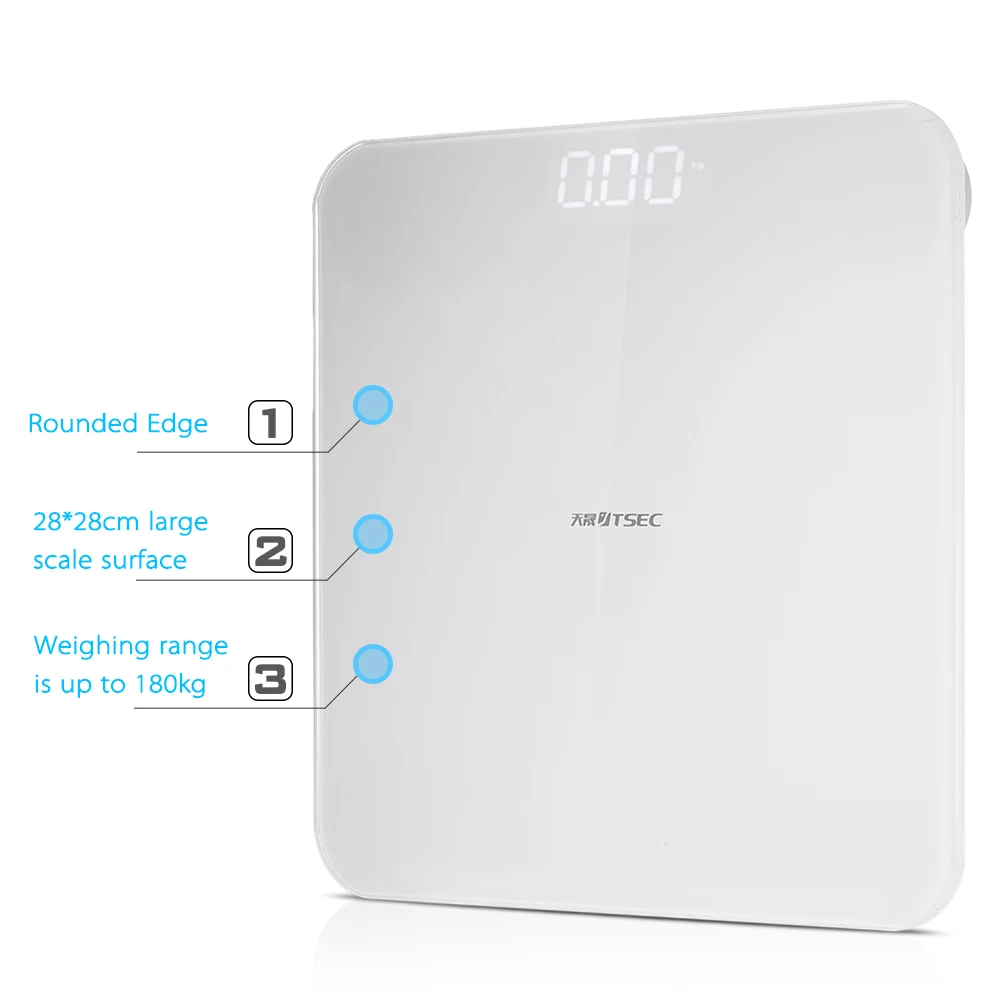 

Digital Weight Scale Balanza Body Scale with Large Balance Cuisine LED Display Electronic Scale Body Weight Scales