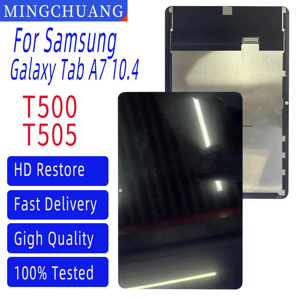 New 10.4 Inch  For Samsung Galaxy Tab A7 10.4 (2020) SM-T500 T505 LCD Display Touch Screen Digitizer Glass Sensor Assembly