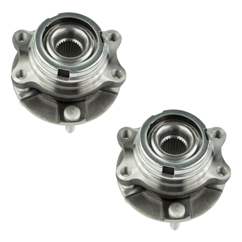 2PCS Front Wheel Hub Bearing Assembly for Infiniti JX35 QX60 Nissan Altima Maxima Murano Pathfinder Quest 3.5L V6 VQ35DE
