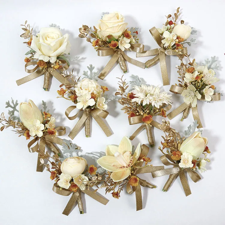 Forniture Per Matrimoni Artificiali In Oro Champagne Per Matrimonio Con 