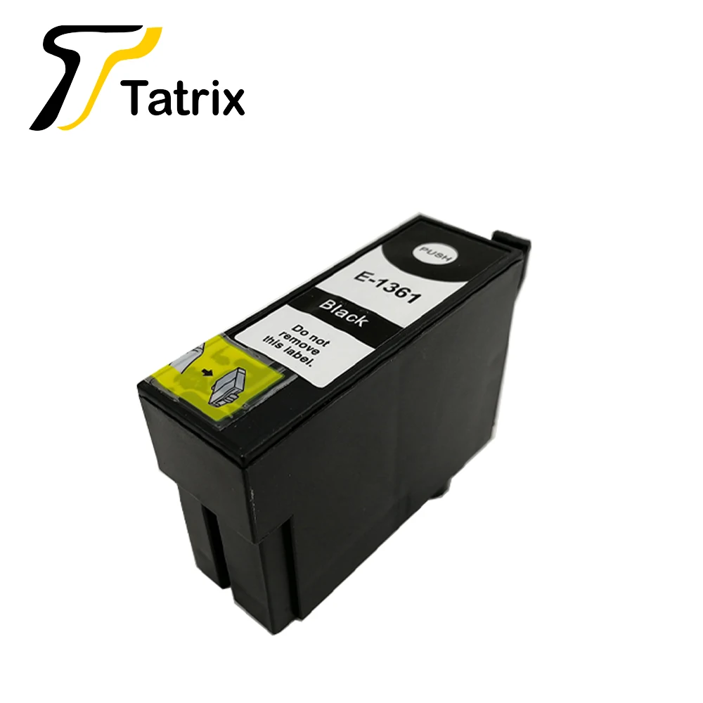 Tatrix 8PCS T1361 136 Compatible Ink Cartridge For Epson Workforce K101  K201 K301 inkjet printer|Ink Cartridges| - AliExpress