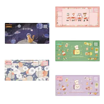 

Oversized Waterproof PU Cartoon Mousepad Writing Pad Office Gamer Computer Desk Mat for Student 70x32.8cm