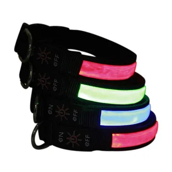 

Pet Anti-lost USB Charging LED Luminous Collar 61-64cm (Button Battery Capacity 120mAH)