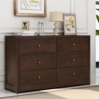 

Dressing table Drawer Organizer Storage Cabinet Bedside Table Bedroom Furniture Wood Nordic Bedside table 6 Drawer Chest