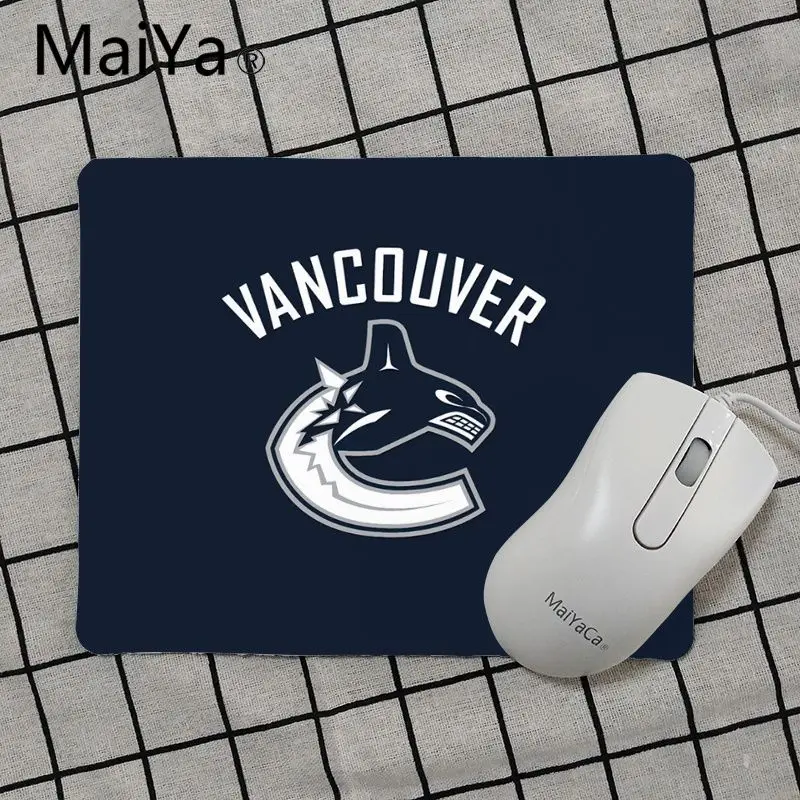 Maiya высокое качество Vancouver canucks Хоккей ноутбук игровой мыши коврик для мыши Гладкий блокнот для письма настольные компьютеры мат игровой коврик для мыши