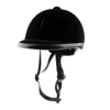 Kids Horse Riding Helmet Adjustable Velvet Equestrian Riders Helmet Black 2