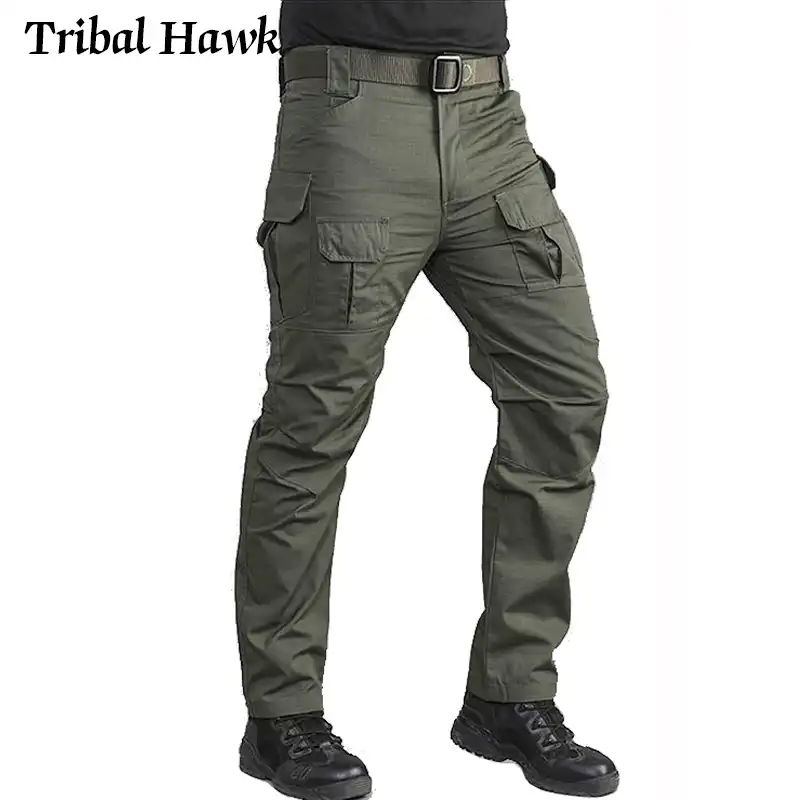 Men/'s Long Trousers Combat Army Hunting Pocket Outdoor Cargo Casual Work Pants