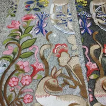 Свадебное платье ткань высшего класса вышитые французские сетки Тюль JRB-11905 африканская нигерийская кружевная ткань