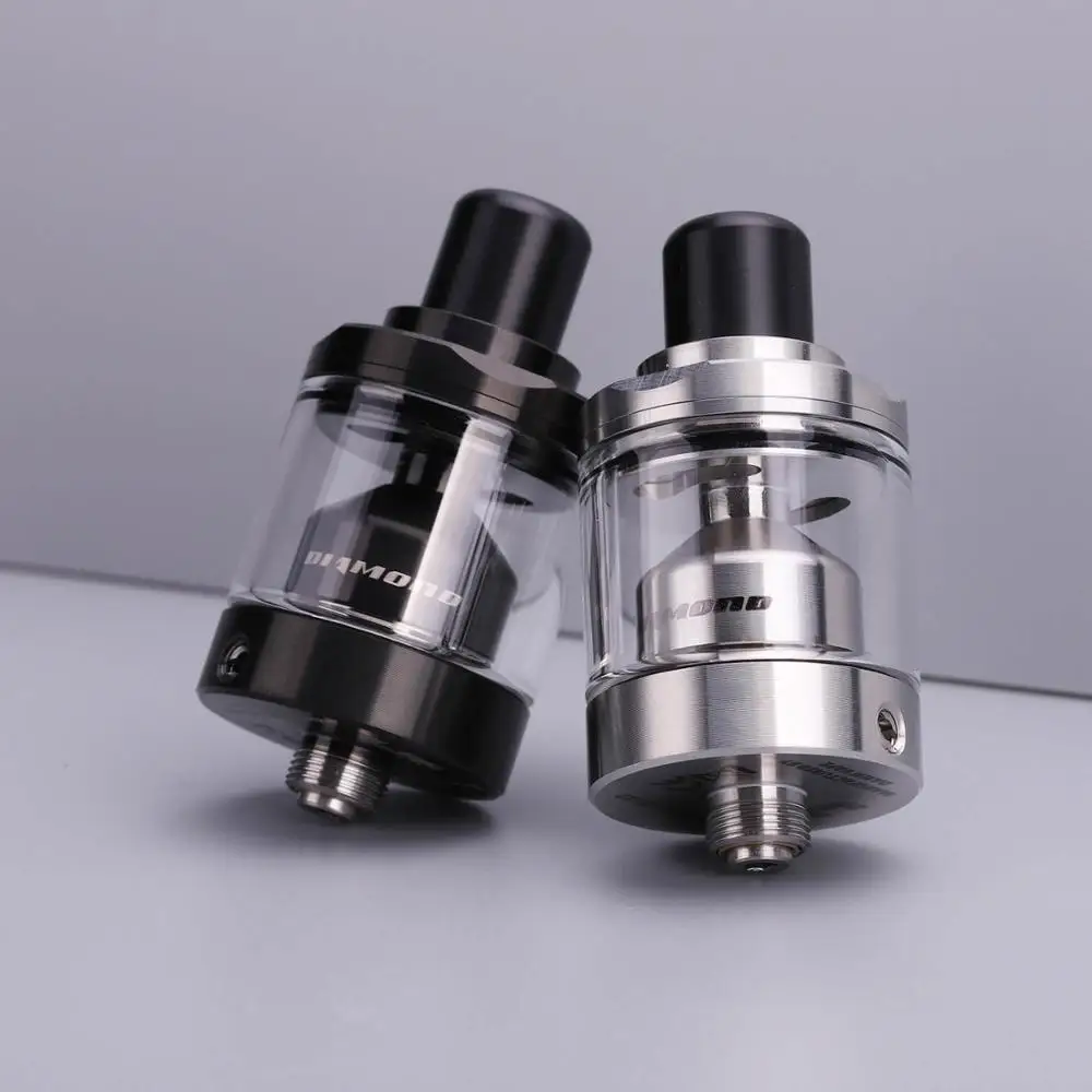 Чертов Vape Алмазный MTL RTA 2 мл перестраиваемый бак два столба 22 мм 510 нить воздушный