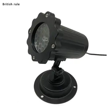 

Christmas Projector LED Lights Shaped Rotating Snowflake with Remote Control Waterproof Outdoor Christmas Lighting for Home