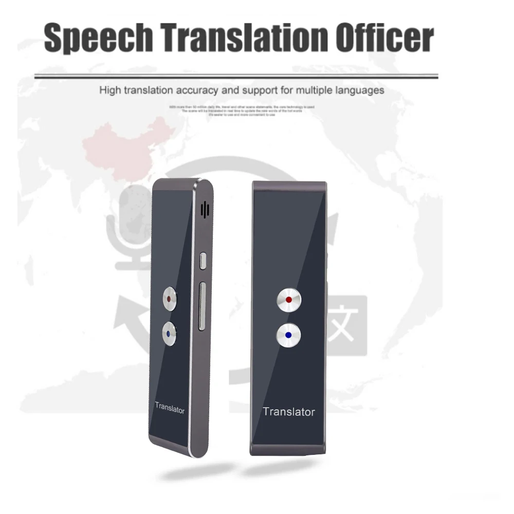 

Translaty Utility Portable Translator Smart Instant Real Time Voice 40 Languages Hot Sale Translator T8