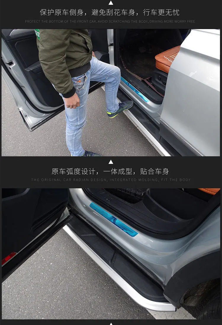 High Quality aluminum Car Running Boards Auto Side Step Bar Pedals for Volkswagen teramont/Atlas Car styling