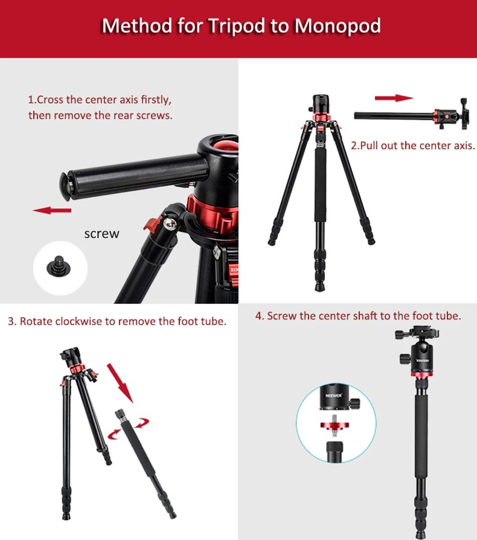 ZOMEI M8 Tripod Aluminum Professional 11 H0978bdda76894f519d8b3a7ce9453a80N