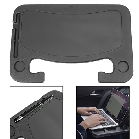 Steering Wheel Dinner Plate Drink Holder Laptop Steering Wheel Tray Desk Auto Car Computer Mount Holder Food Table Stand