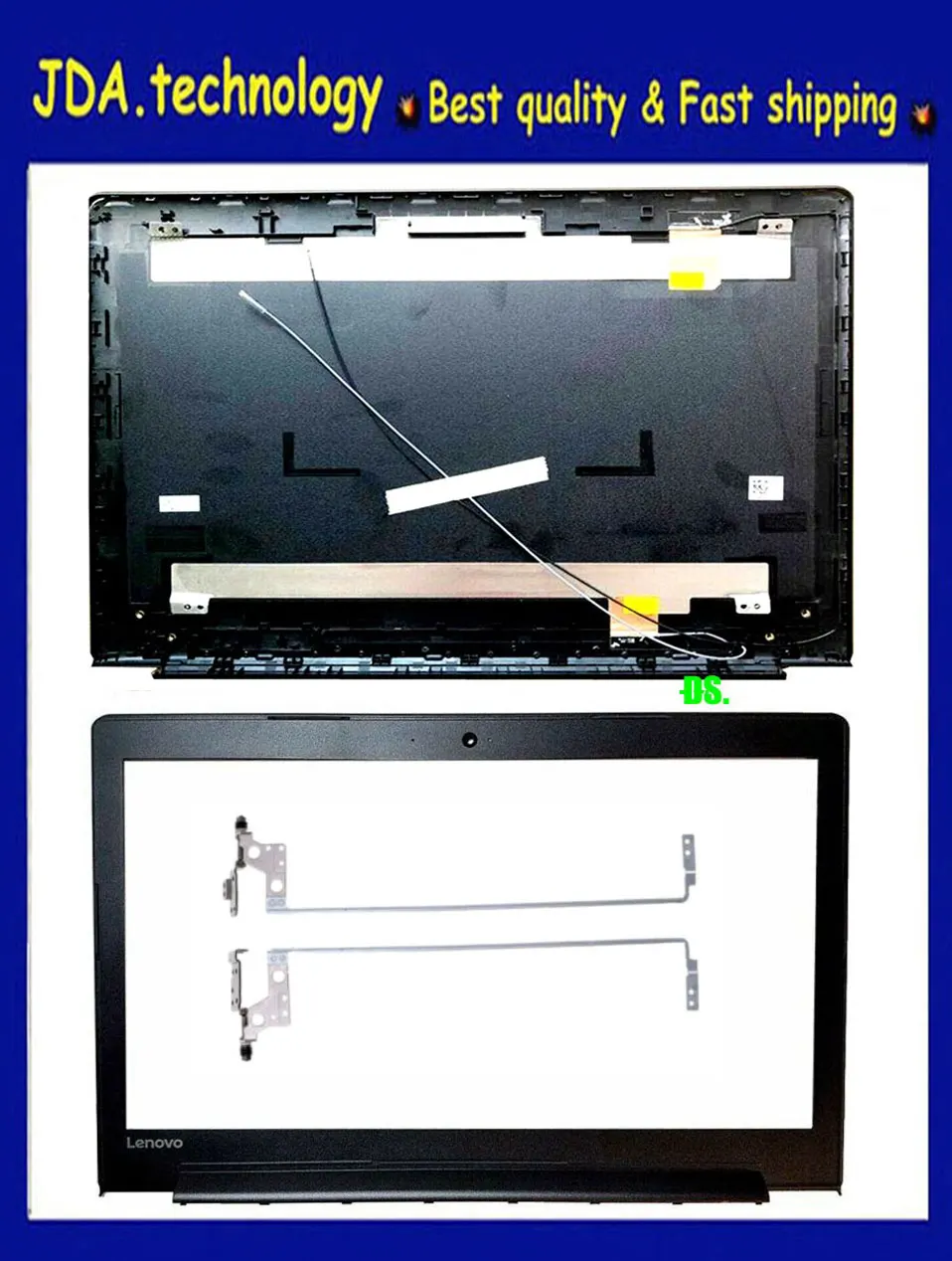MEIARROW New for Lenovo ideapad 310-15 310-15ISK 310-15ABR 510-15 510-15ISK 510-15IKB Back cover + Front bezel+Hinge set | Компьютеры и