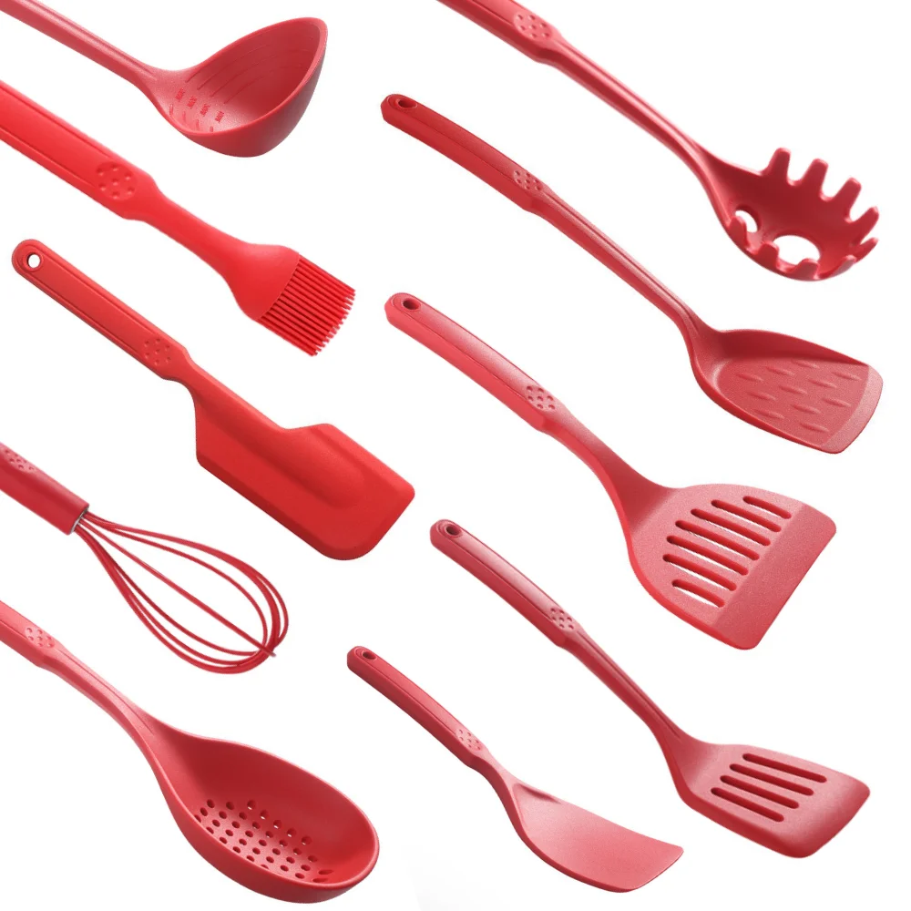 

Heat Resistant Silicone Spatula Spoon Set Food Grade Silicone Cooking Utensils Cookware Cooking Tools Dishwasher Safe