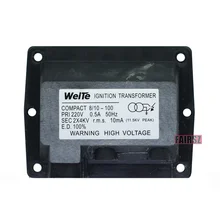 Принадлежности для горелки WeiTe трансформатор зажигания адаптер питания 2*4 кВ