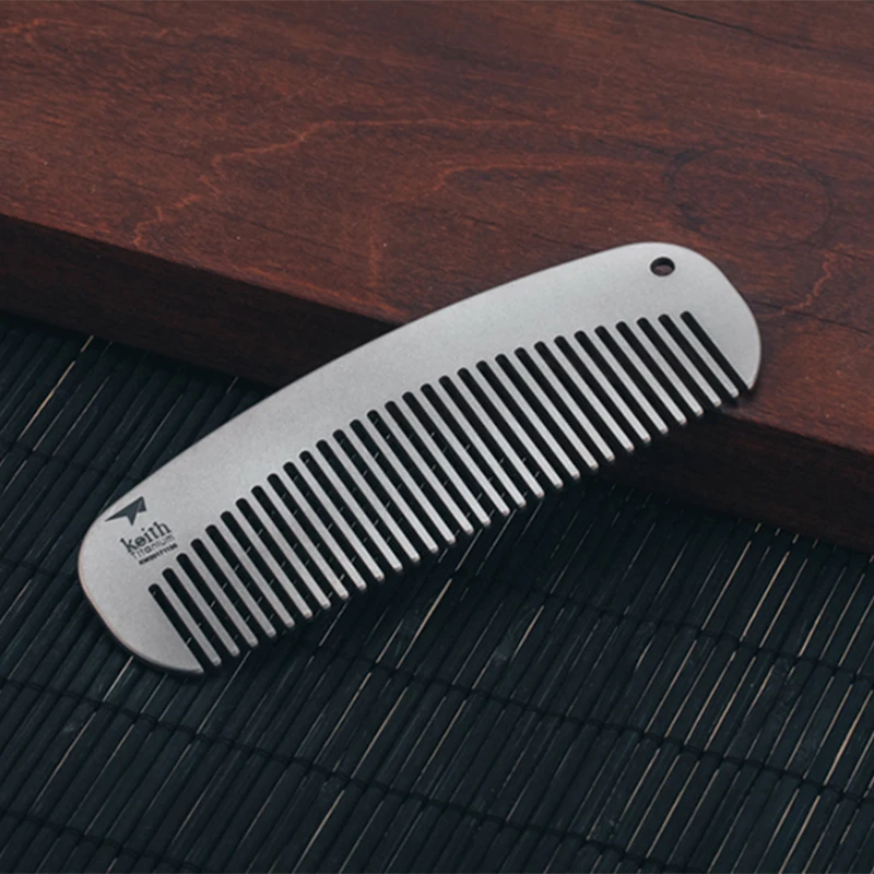 Для здоровья титановый гребень закрывающие зубы Антистатическая Расческа для