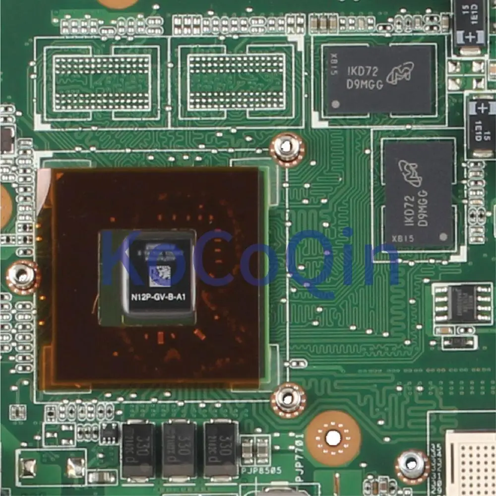 Kocoqin-placa-mãe para Laptop K43sv Asus X43s A43s A83s A83s A84s K43sv Gt520m 1gb Placa Principal Rev: 4.1 Hm65 - Imagem 2