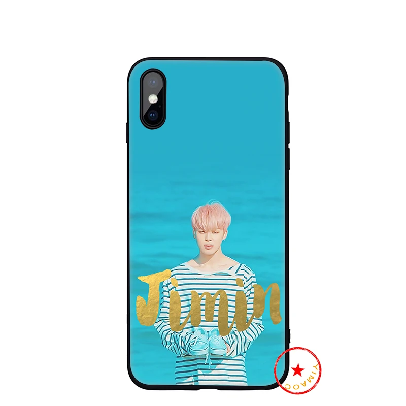 Мягкий силиконовый чехол для телефона Park Jimin K Pop для iPhone 11 Pro Xs Max X или 10 8 7 6S Plus 5 5S SE Xr 6 Plus 7Plus 8 Plus - Цвет: 5