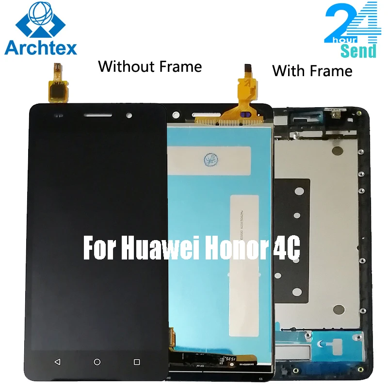 Для Huawei Honor 4C ЖК-дисплей сенсорный экран дигитайзер в сборе для CHC-U01 CHC-U03 CHC-U23 с