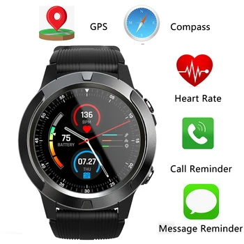 

LOKMAT TK04 Smart Watch man SMA 1.3 Inch Screen BT3.0 4.0 Pedometer Heart Rate Alarm Remote Camera GPS Sports Smartwatch Women