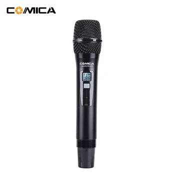 

CoMica WM300HTX 96-Channel Single Wireless Handheld Transmitter for WM300 Microphone for Canon XLR Camera Camcorder Smartphone